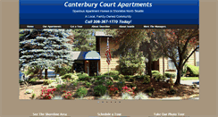 Desktop Screenshot of canterburycourtseattleapartments.com